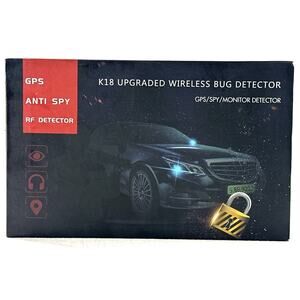 K18 Upgraded Wireless Bug Detector GPS/Spy/Monitor Detector Anti Spy